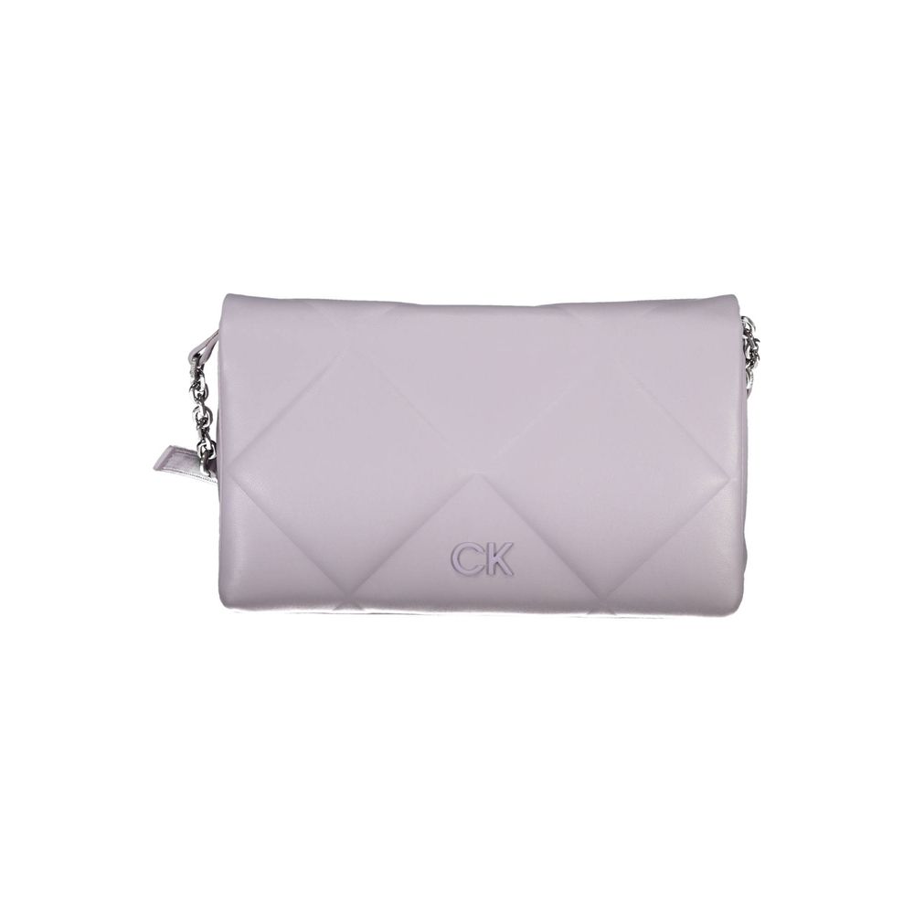Sac Bandoulière Calvin Klein Femme Viola Violet – Polyester Recyclé, Poche Interne & Fermeture Zip – Authentique | HBPS Fashion - HBPS Beauty & Fashion