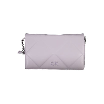 Sac Bandoulière Calvin Klein Femme Viola Violet – Polyester Recyclé, Poche Interne & Fermeture Zip – Authentique | HBPS Fashion - HBPS Beauty & Fashion