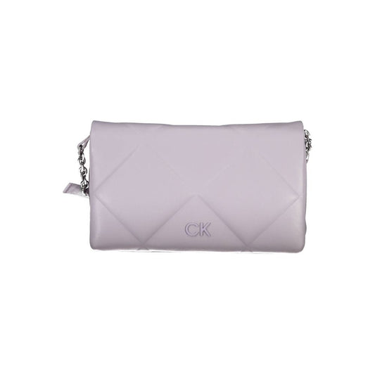 Sac Bandoulière Calvin Klein Femme Viola Violet – Polyester Recyclé, Poche Interne & Fermeture Zip – Authentique | HBPS Fashion - HBPS Beauty & Fashion