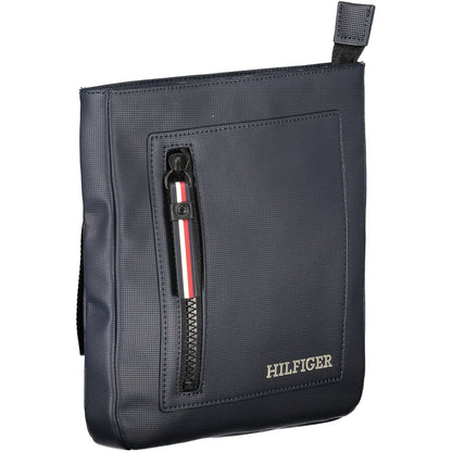 Sac Bandoulière Tommy Hilfiger Homme Navy Bleu Marine – Polyuréthane, Bandoulière Réglable, Détails Contrastants & Logo TH – Authentique | HBPS Fashion - HBPS Beauty & Fashion