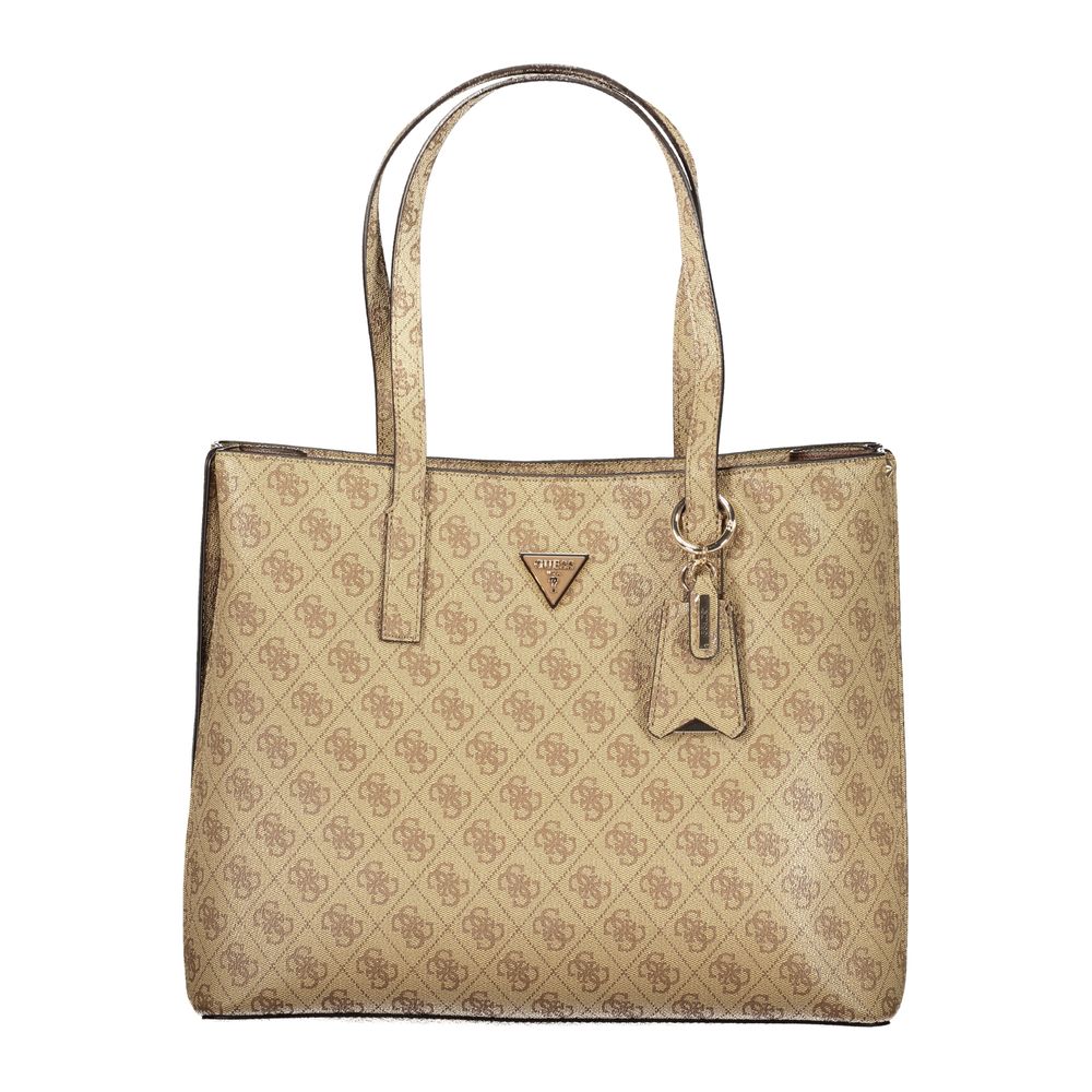 Sac Guess Jeans Meridian II Beige – Authentique | HBPS Fashion - HBPS Beauty & Fashion