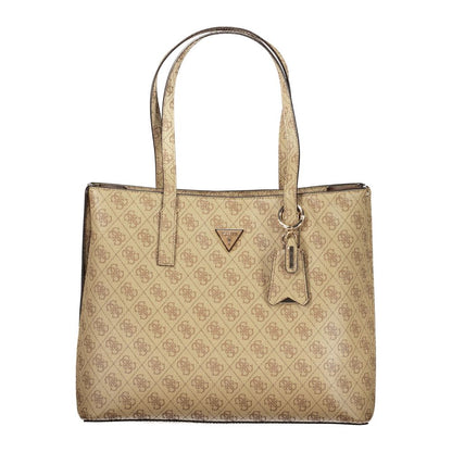 Sac Guess Jeans Meridian II Beige – Authentique | HBPS Fashion - HBPS Beauty & Fashion