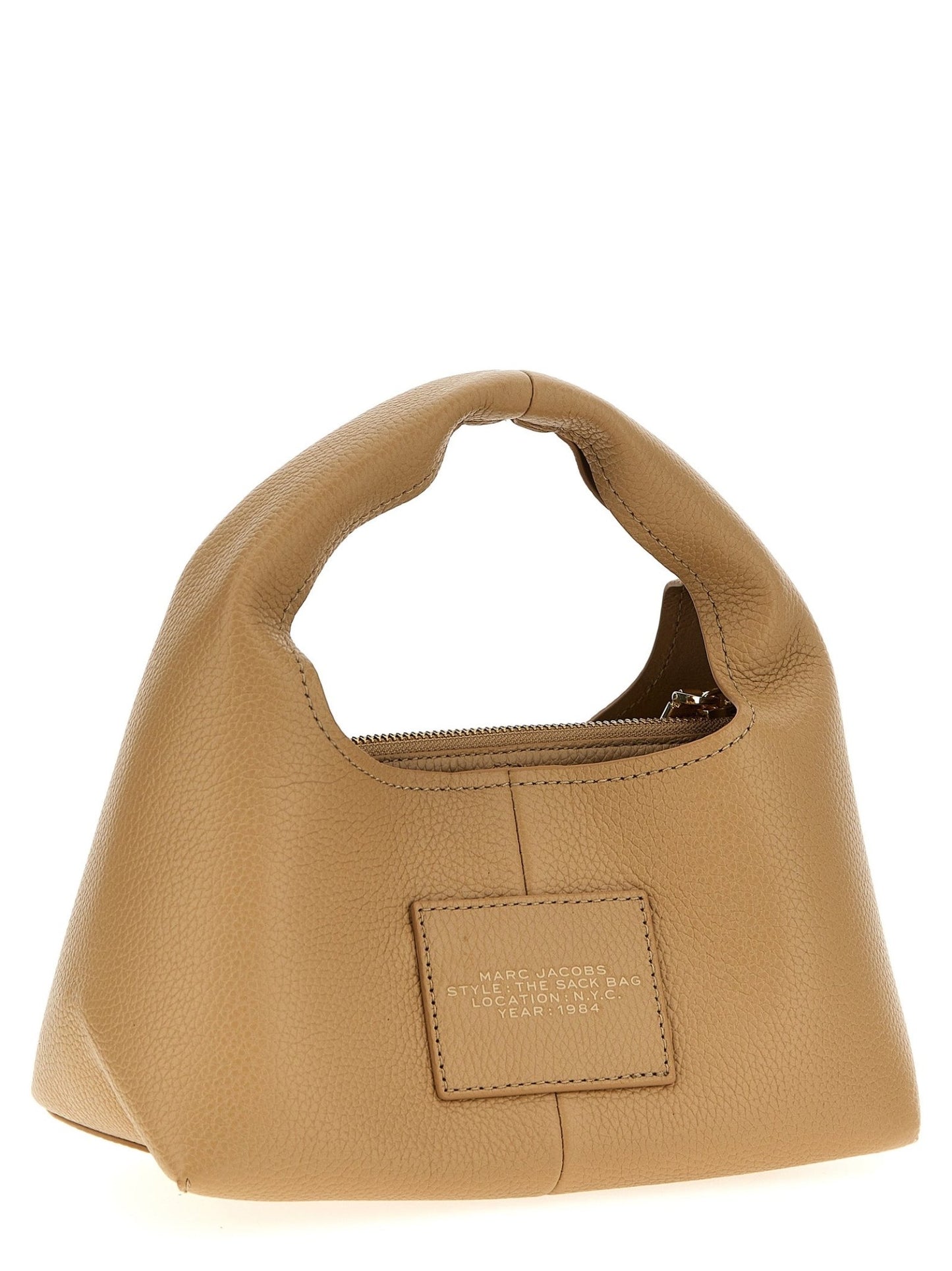 Sac Marc Jacobs Mini Sack Bag Beige Cuir Vachette – Authentique | HBPS Fashion - HBPS Beauty & Fashion
