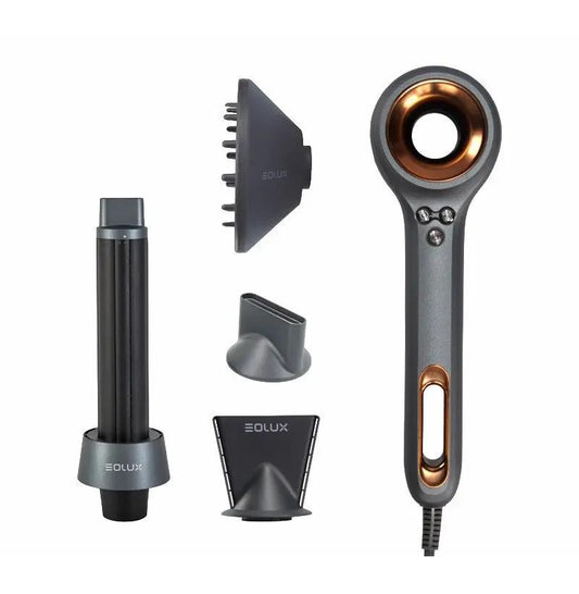 EOLUX - Set Sèche-Cheveux Ionique sans brosse 1500W by EOLUX