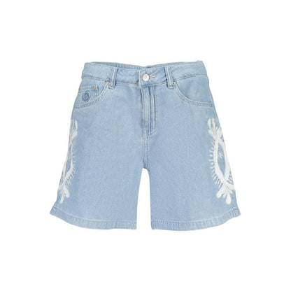 Short Desigual femme Wakanda en coton bleu – DE-47039 - HBPS Beauty & Fashion
