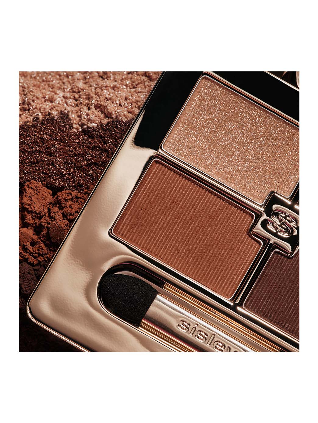 Sisley – Phyto-Eye Palette 1 Tender Toffee | 4 Teintes 3 Finis Écrin Zébré Iconique - HBPS Beauty & Fashion