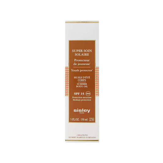 Sisley – Super Soin Solaire Huile d’Été Corps SPF15 | Protection UVA/UVB Anti-Âge - HBPS Beauty & Fashion