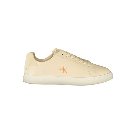 Sneakers Femme Calvin Klein Beige – Authentique | HBPS Fashion - HBPS Beauty & Fashion