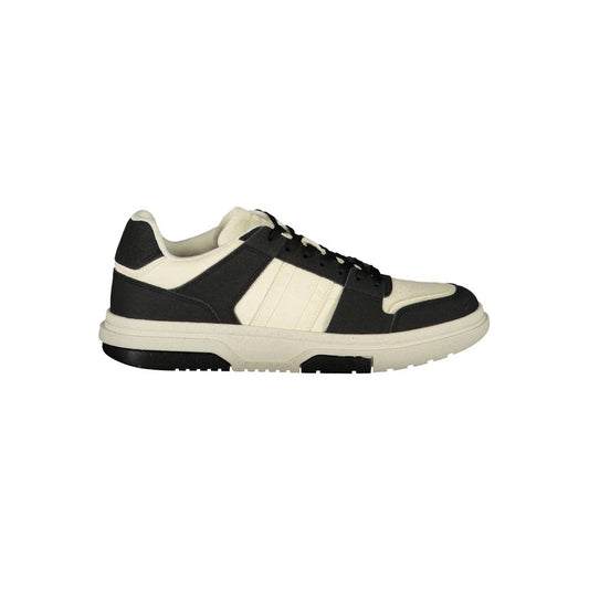 Sneakers Homme Tommy Hilfiger Noir Polyester – Style Urbain | HBPS Fashion - HBPS Beauty & Fashion