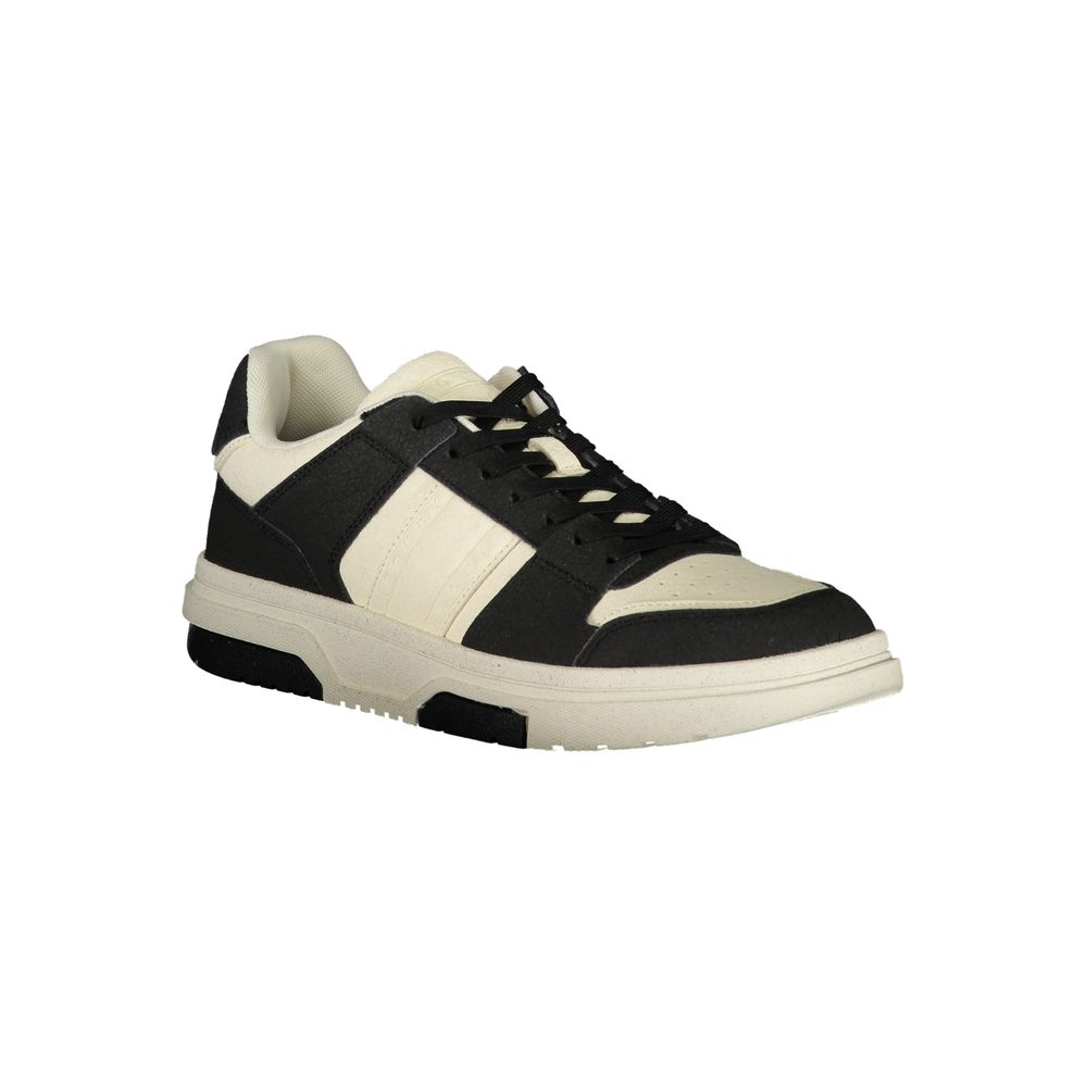 Sneakers Homme Tommy Hilfiger Noir Polyester – Style Urbain | HBPS Fashion - HBPS Beauty & Fashion