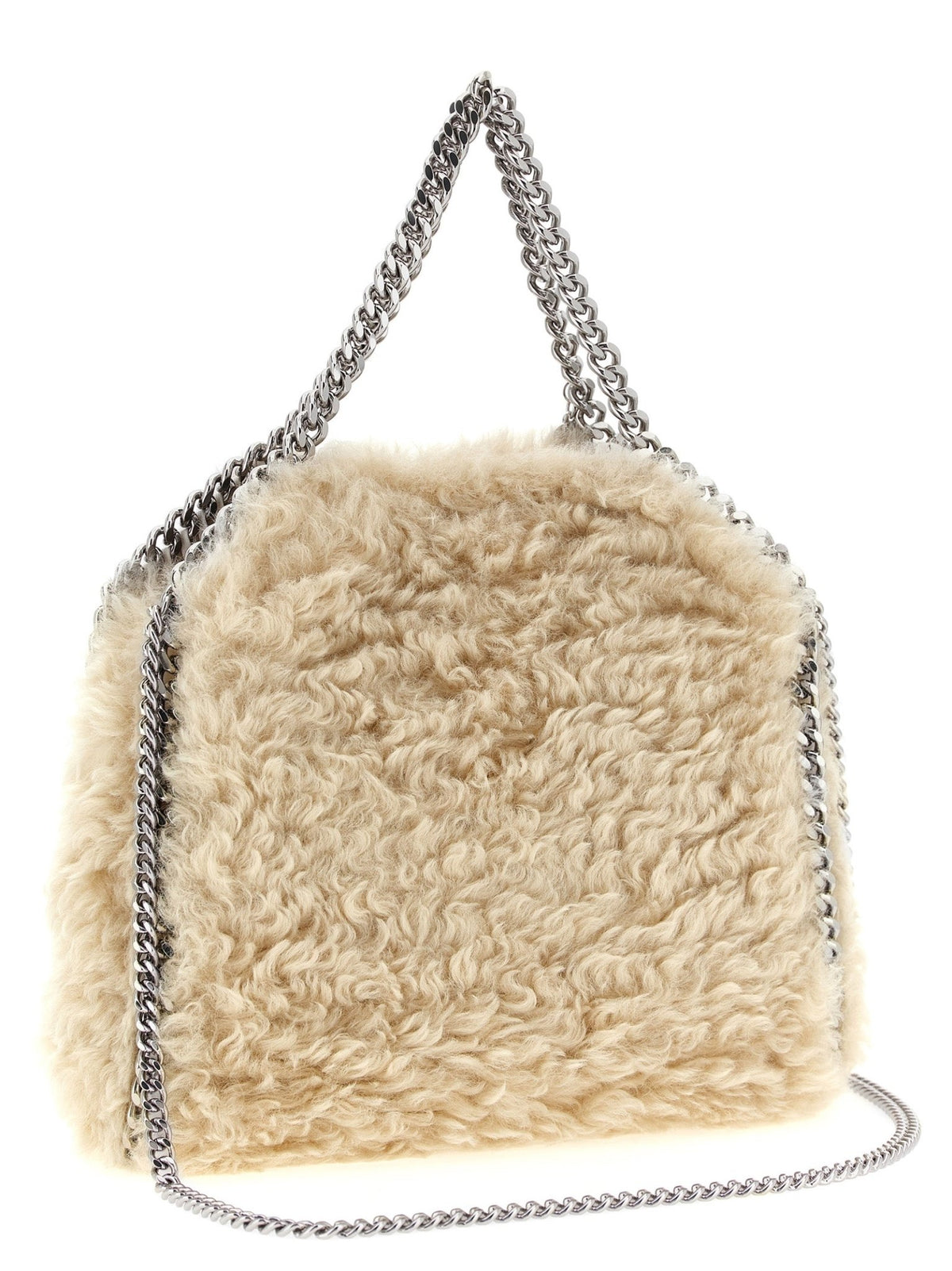 Stella McCartney Beige Polyester Handbag - HBPS Beauty & Fashion