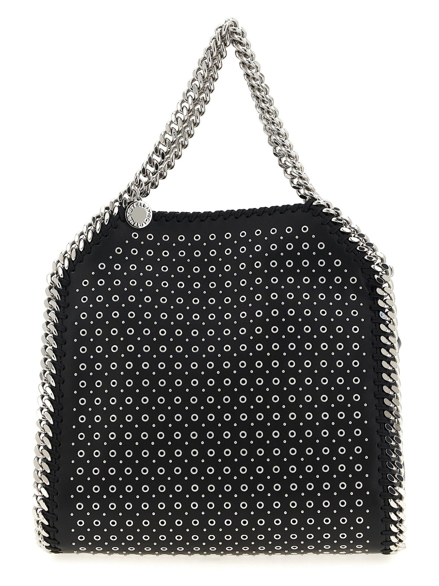 Stella McCartney Black Polyester Handbag - HBPS Beauty & Fashion