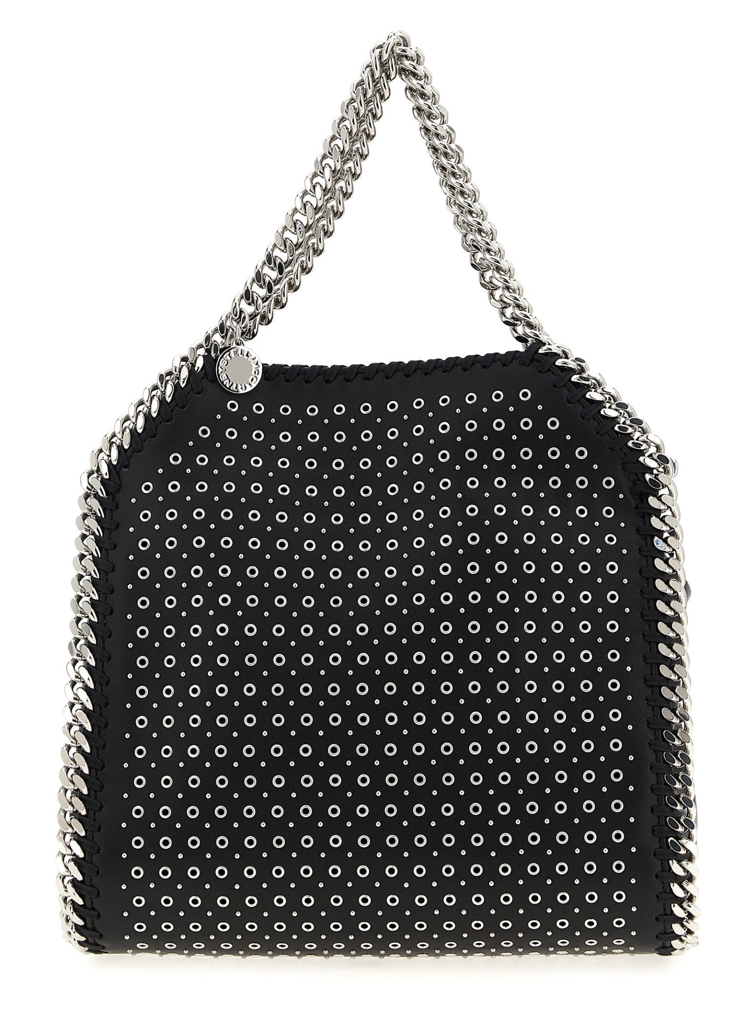 Stella McCartney Black Polyester Handbag - HBPS Beauty & Fashion