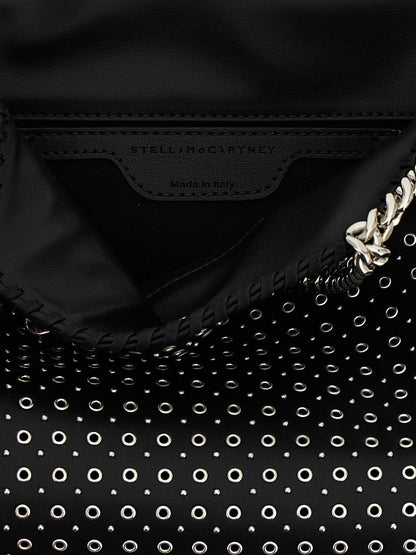 Stella McCartney Black Polyester Handbag - HBPS Beauty & Fashion