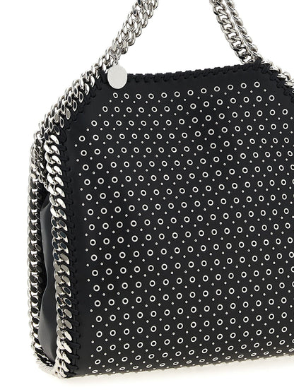 Stella McCartney Black Polyester Handbag - HBPS Beauty & Fashion