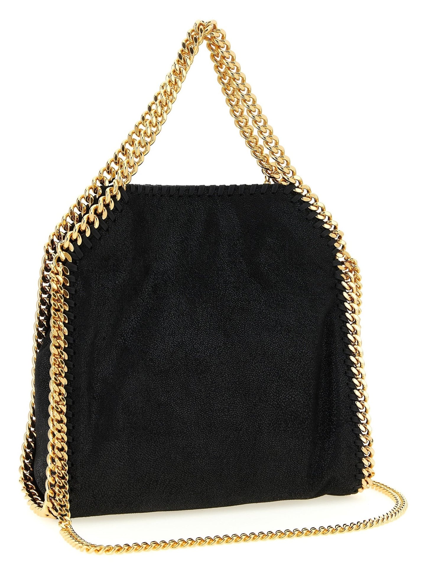 Stella McCartney Black Polyester Handbag - HBPS Beauty & Fashion