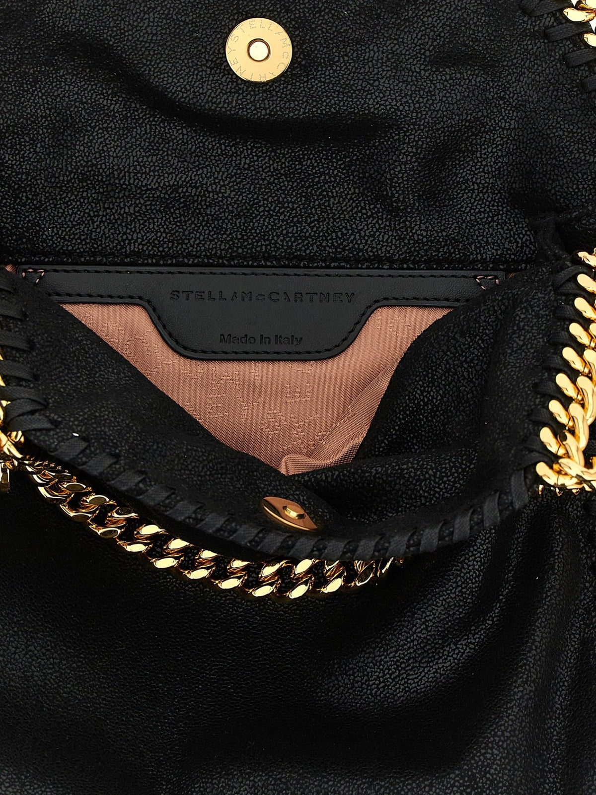 Stella McCartney Black Polyester Handbag - HBPS Beauty & Fashion