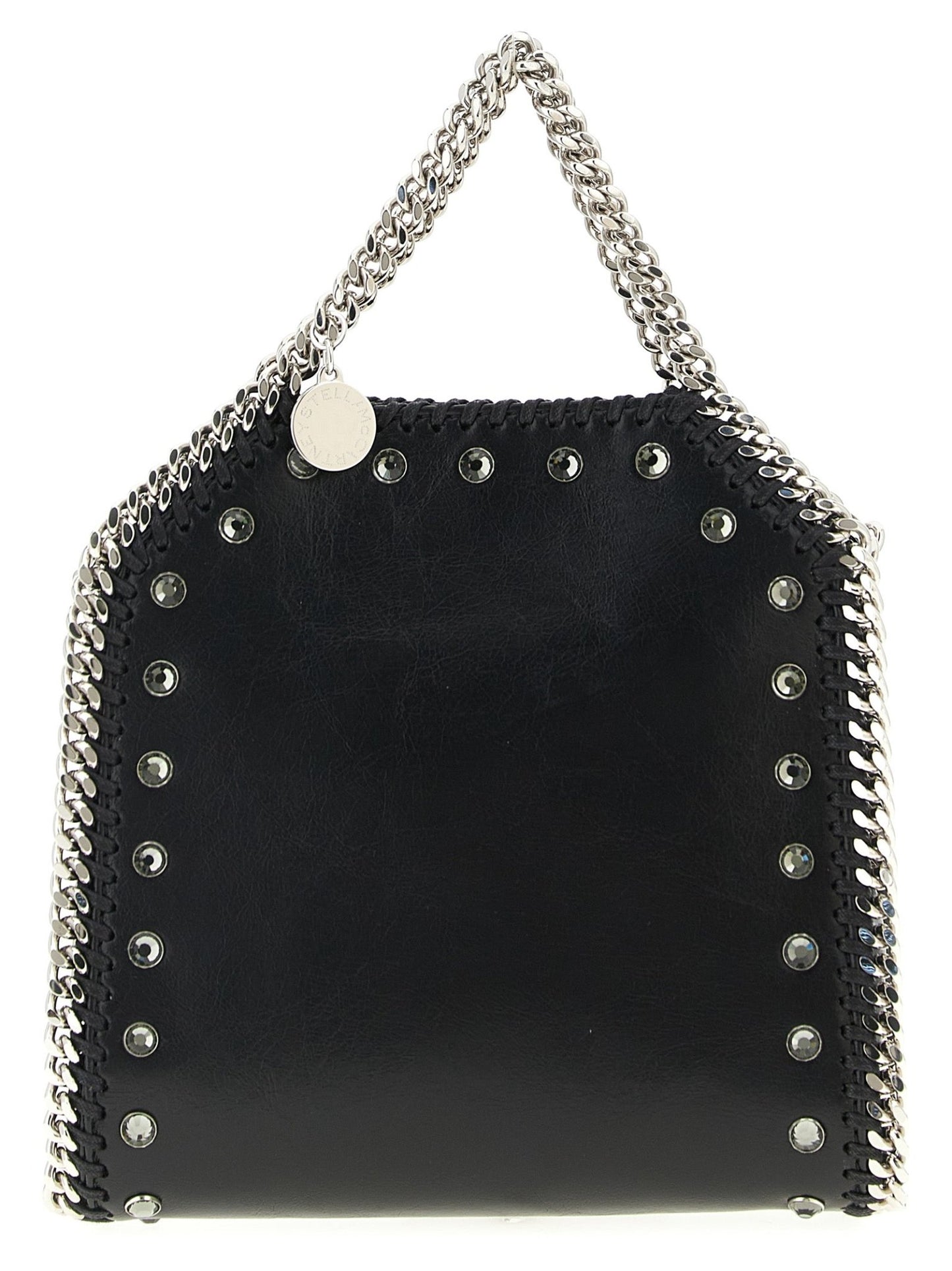 Stella McCartney Black Polyester Handbag - HBPS Beauty & Fashion