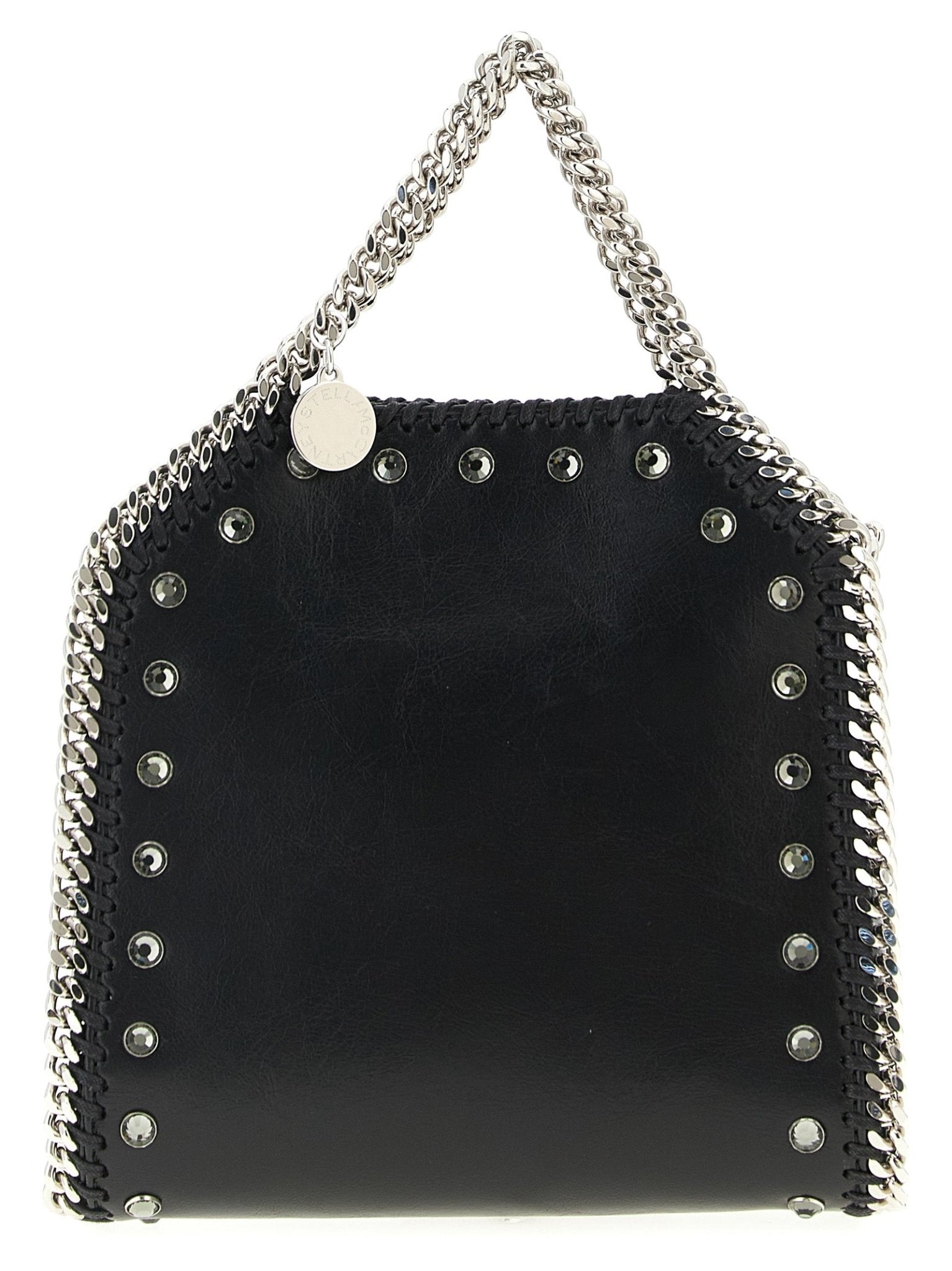 Stella McCartney Black Polyester Handbag - HBPS Beauty & Fashion