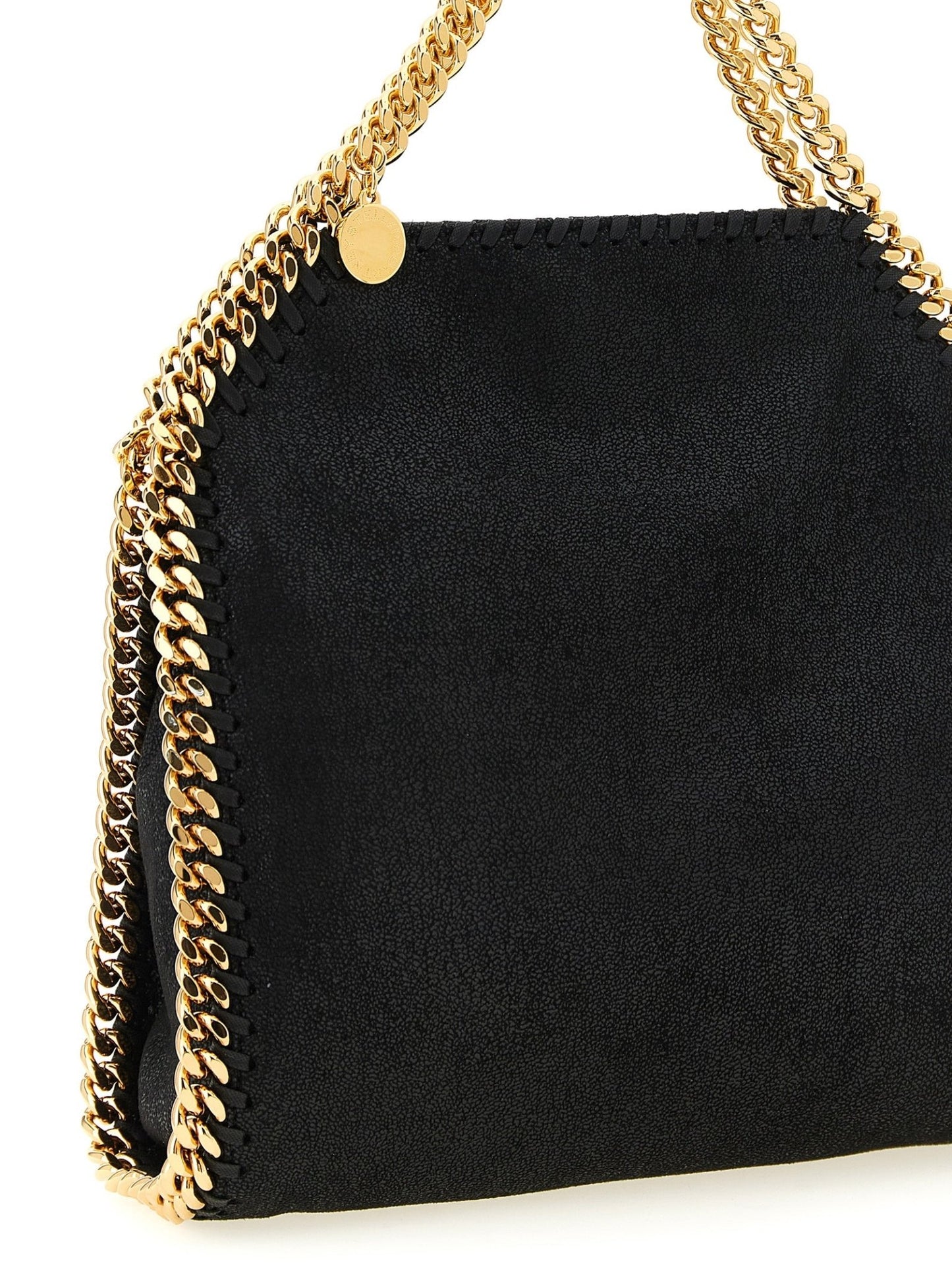 Stella McCartney Black Polyester Handbag - HBPS Beauty & Fashion
