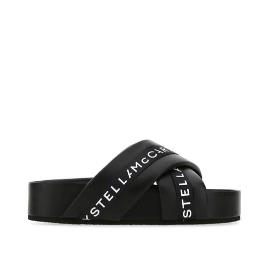 Stella McCartney Black Polyethylene Slippers - HBPS Beauty & Fashion
