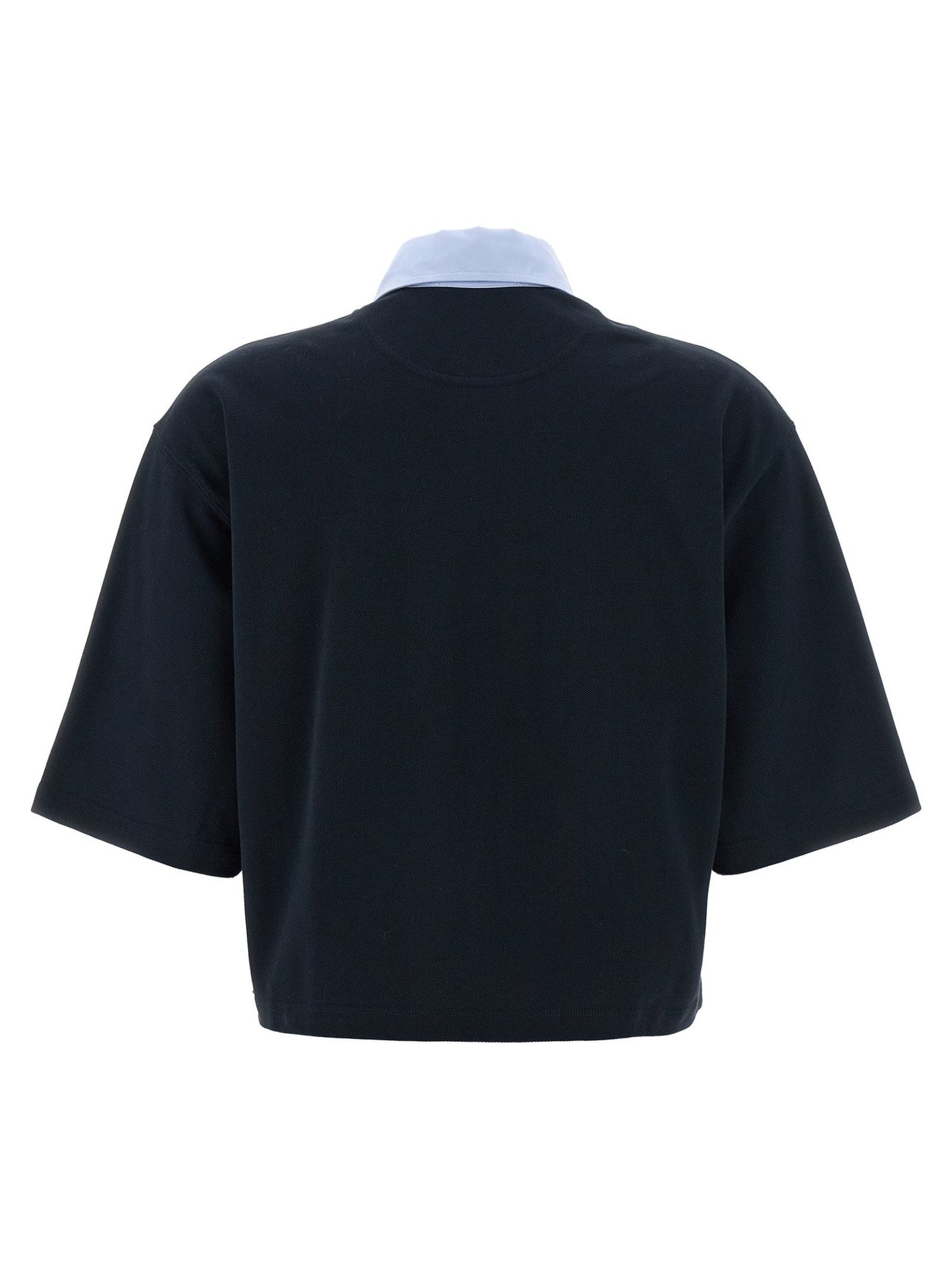 Stella McCartney Blue Cotton Polo Shirt - HBPS Beauty & Fashion