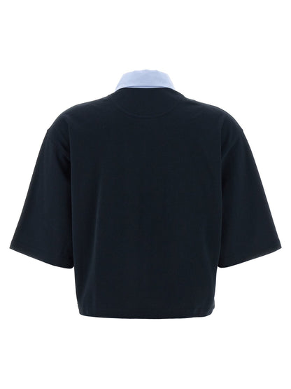 Stella McCartney Blue Cotton Polo Shirt - HBPS Beauty & Fashion