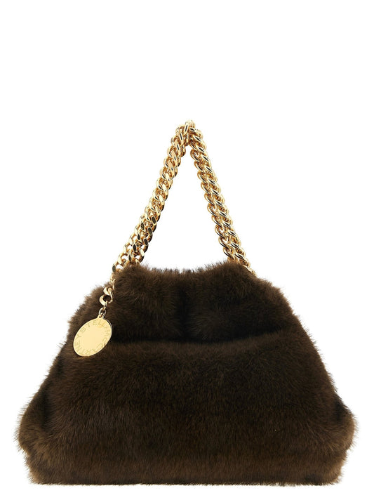 Stella McCartney Brown Polyester Handbag - HBPS Beauty & Fashion