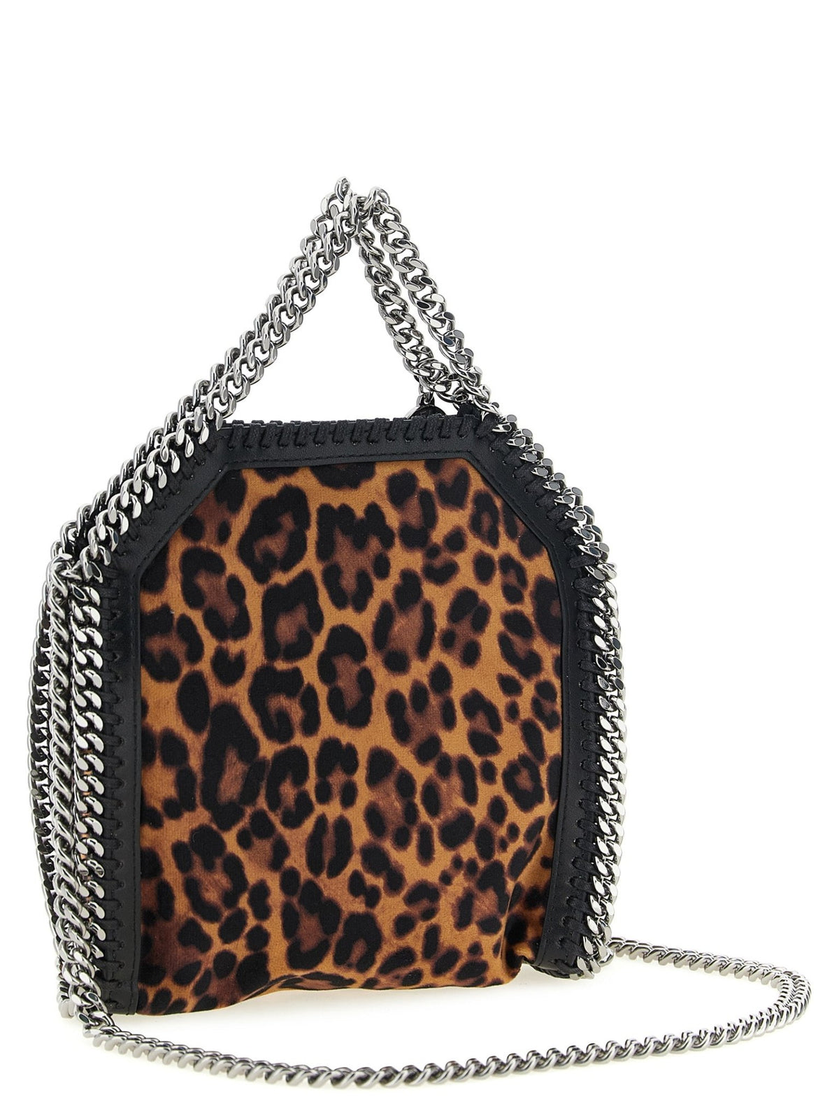 Stella McCartney Brown Polyester Handbag - HBPS Beauty & Fashion