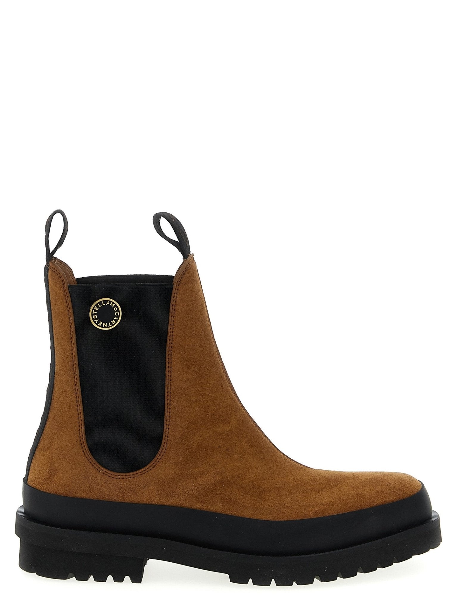 Stella McCartney Brown Viscose Ankle Boots - HBPS Beauty & Fashion