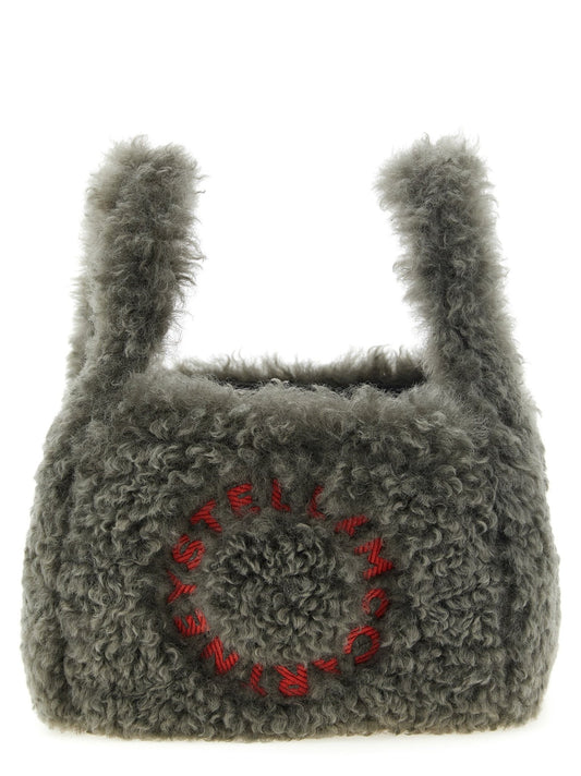 Stella McCartney Gray Polyester Shoulder Bag - HBPS Beauty & Fashion