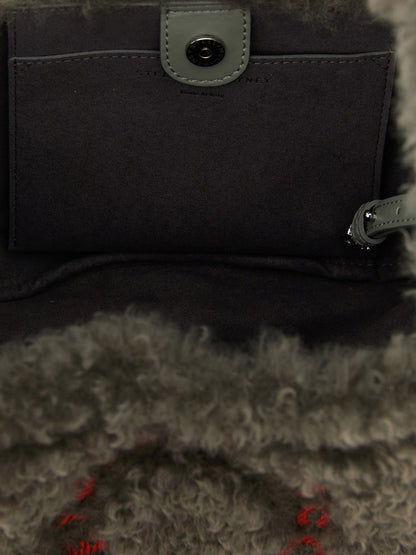 Stella McCartney Gray Polyester Shoulder Bag - HBPS Beauty & Fashion