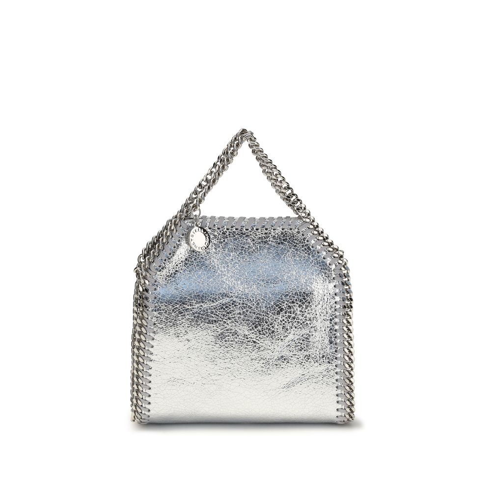 Stella McCartney Silver Polyester Handbag - HBPS Beauty & Fashion