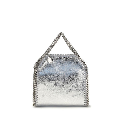 Stella McCartney Silver Polyester Handbag - HBPS Beauty & Fashion