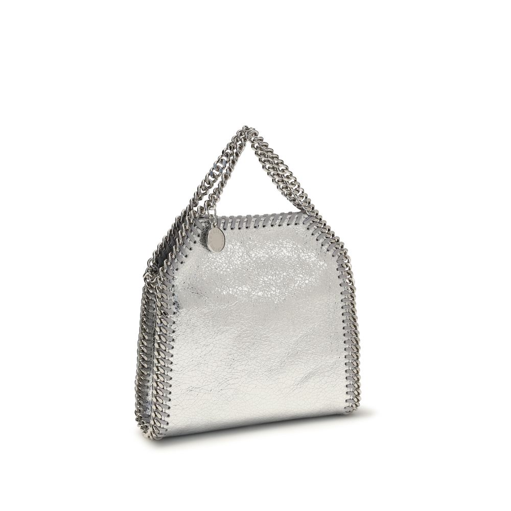 Stella McCartney Silver Polyester Handbag - HBPS Beauty & Fashion