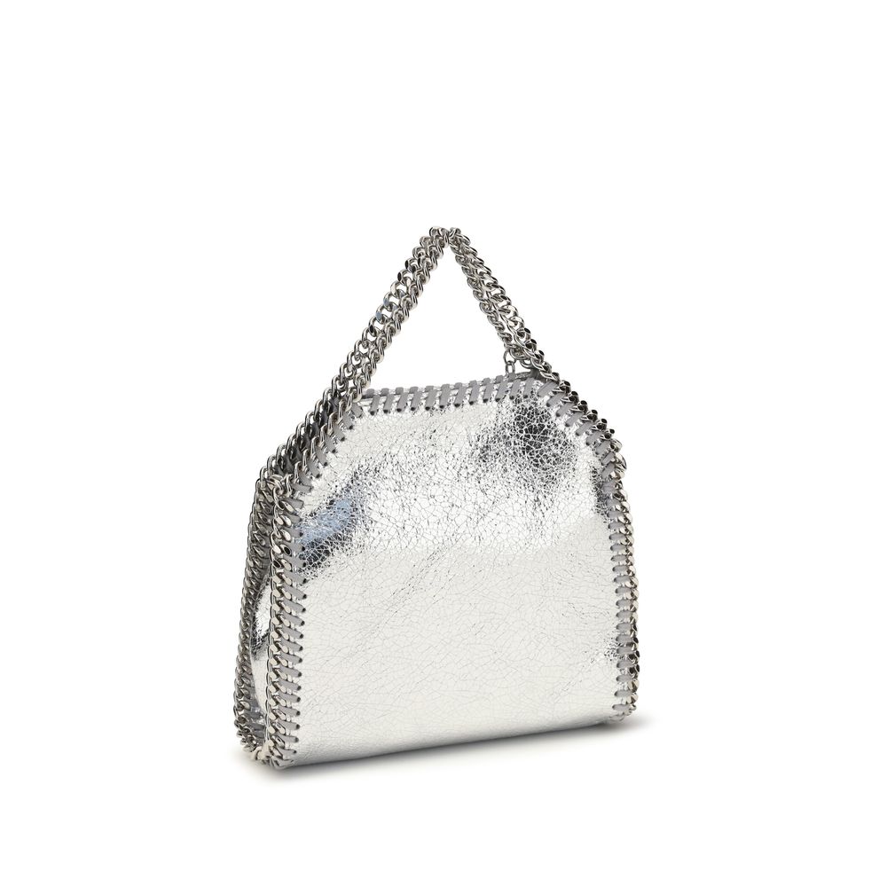 Stella McCartney Silver Polyester Handbag - HBPS Beauty & Fashion