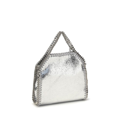 Stella McCartney Silver Polyester Handbag - HBPS Beauty & Fashion