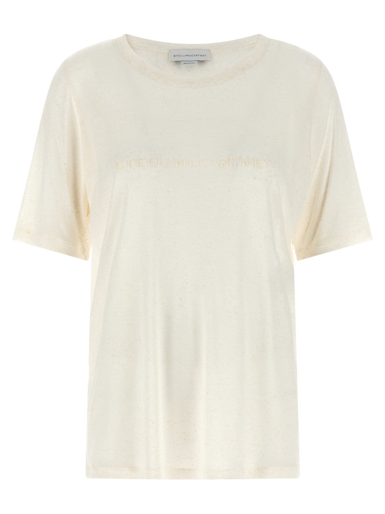 Stella McCartney White Viscose T-Shirt - HBPS Beauty & Fashion