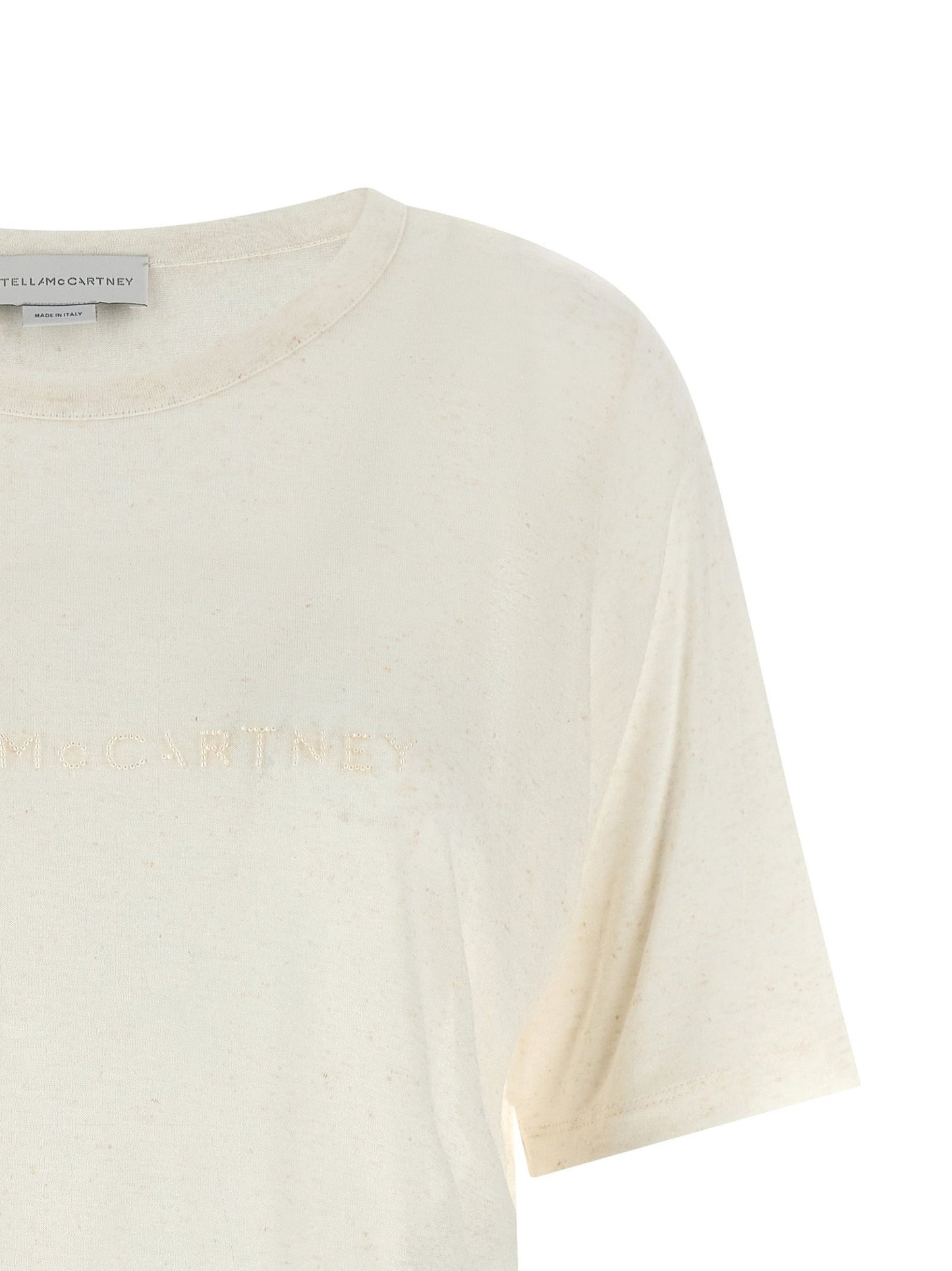 Stella McCartney White Viscose T-Shirt - HBPS Beauty & Fashion