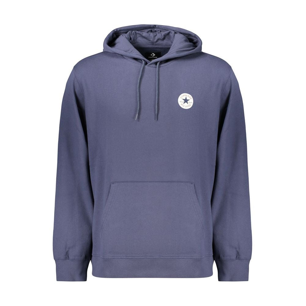 Sweat à capuche Converse homme en coton bleu – CO-46212 - HBPS Beauty & Fashion