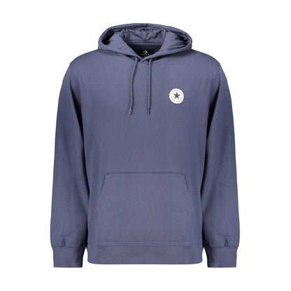 Sweat à capuche Converse homme en coton bleu – CO-46212 - HBPS Beauty & Fashion