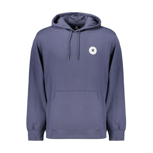 Sweat à capuche Converse homme en coton bleu – CO-46212 - HBPS Beauty & Fashion