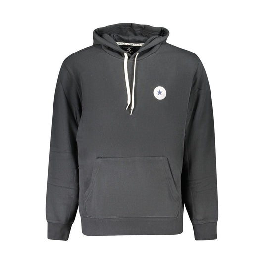 Sweat à capuche Converse homme en coton noir – CO-47644 - HBPS Beauty & Fashion