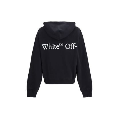 Sweat à capuche Off-White homme Bookish Scarf en coton noir – OF-OMBB12NF26FLE00900001 - HBPS Beauty & Fashion
