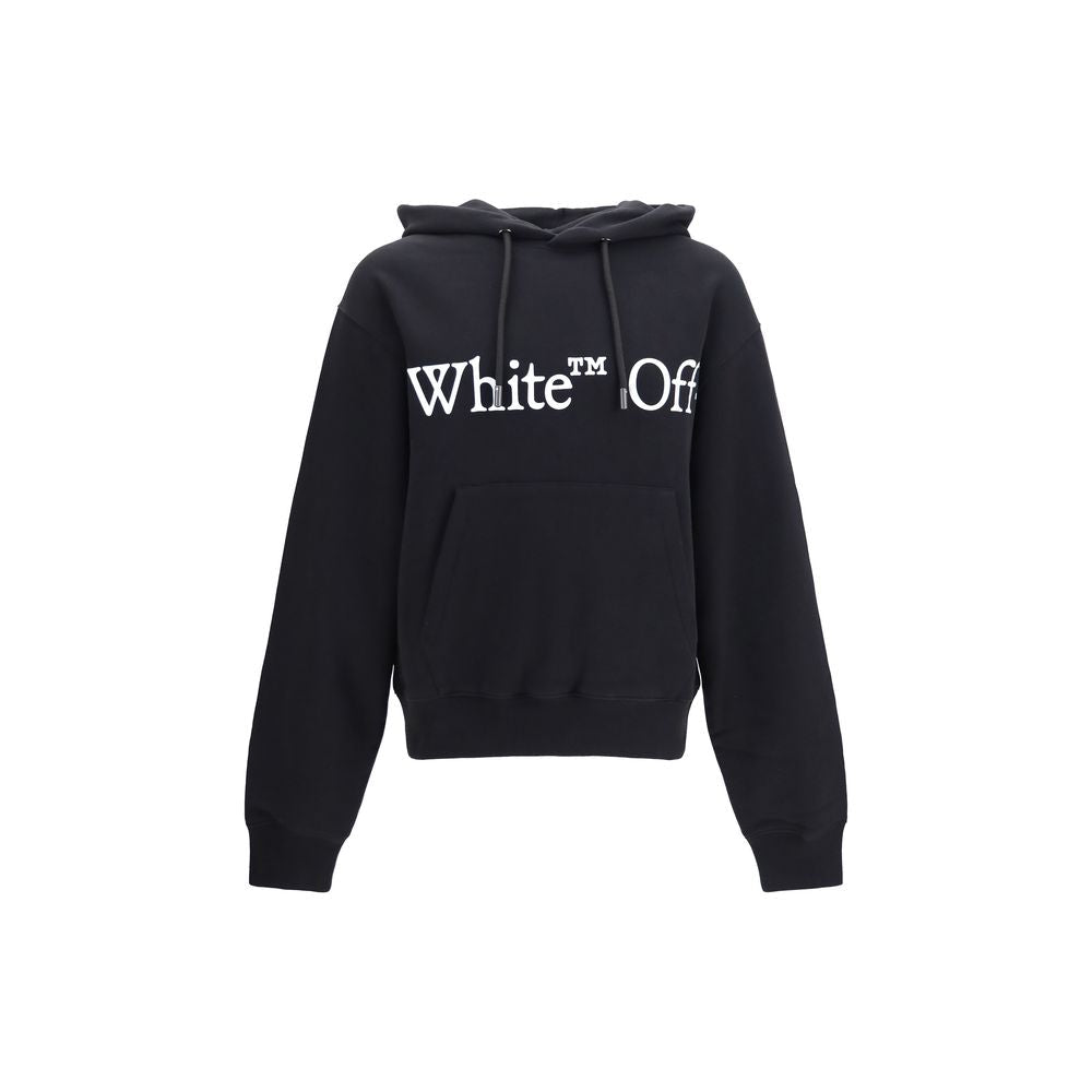 Sweat à capuche Off-White homme Bookish Scarf en coton noir – OF-OMBB12NF26FLE00900001 - HBPS Beauty & Fashion