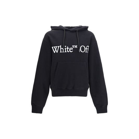 Sweat à capuche Off-White homme Bookish Scarf en coton noir – OF-OMBB12NF26FLE00900001 - HBPS Beauty & Fashion