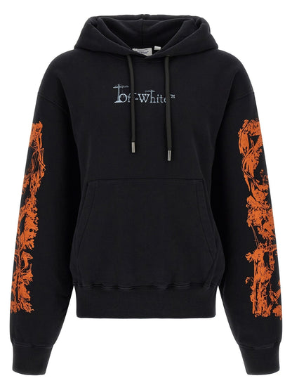 Sweat à capuche Off-White homme City Nature en coton noir – OF-340242 - HBPS Beauty & Fashion
