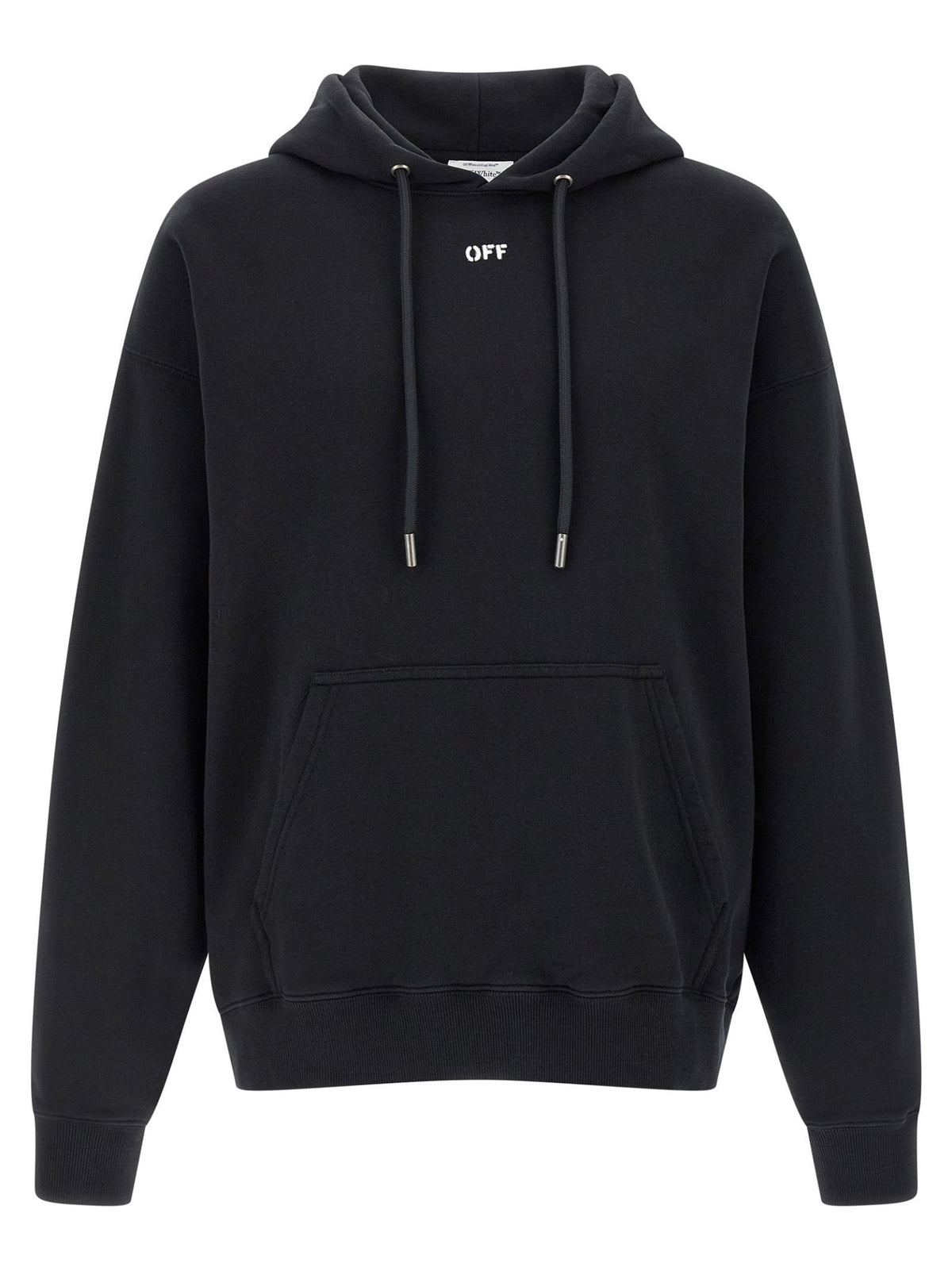 Sweat à capuche Off-White homme en coton noir – OF-330559 - HBPS Beauty & Fashion