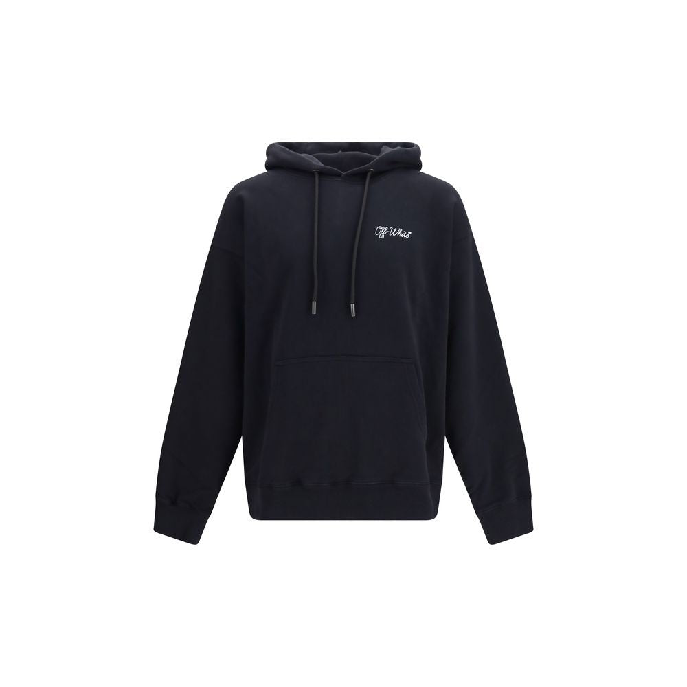 Sweat à capuche Off-White homme Script Logo Skate en coton noir – OF-OMBB085F26FLE00U00001 - HBPS Beauty & Fashion