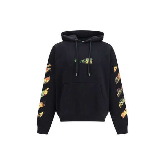 Sweat à capuche Off-White homme Spray Arrow en coton noir – OF-OMBB085F26FLE00400001 - HBPS Beauty & Fashion